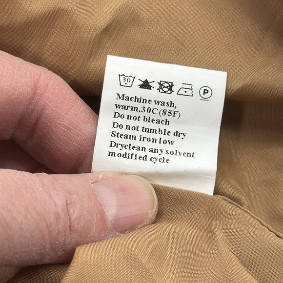 Dokotoo NWT Tan Square Neck Tie Back 3/4 Sleeve Aline Mini Dress Size Small - Picture 14 of 14